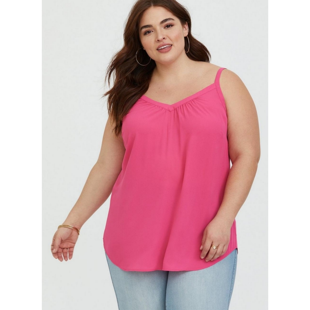 TORRID Sophie Georgette Swing Tunic Cami Size 2X